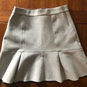 Madewell fit and flare skirt